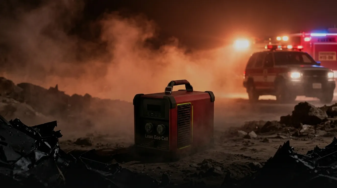 Disaster & Emergency sector — Lean Eco Cell fuel cell solutions